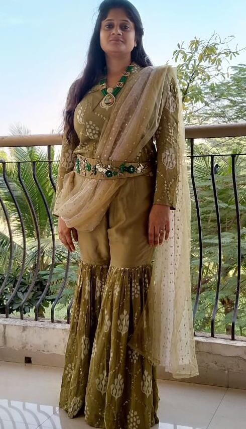 DW - Couture sharara suit