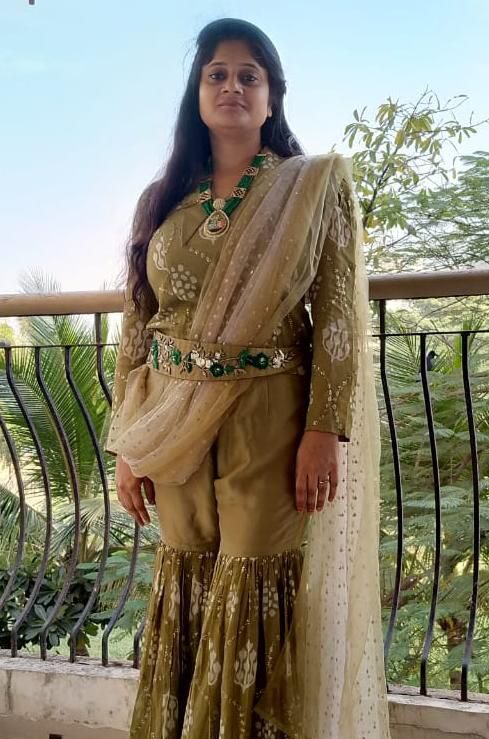 DW - Couture sharara suit